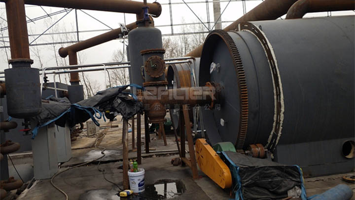 廢舊輪胎、塑料煉油煉油設備